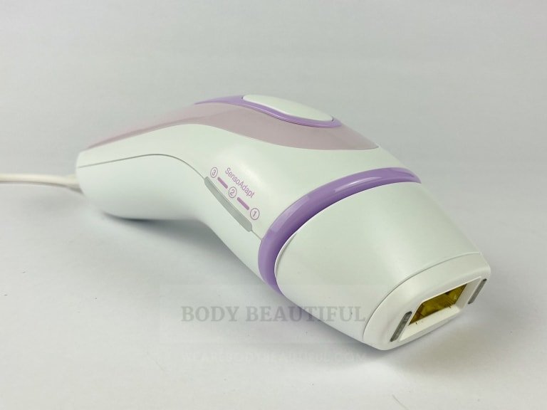 The white and lilac Braun Pro 3 IPL