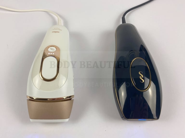 Braun Pro 5 IPL & Smoothkin Pure side by side