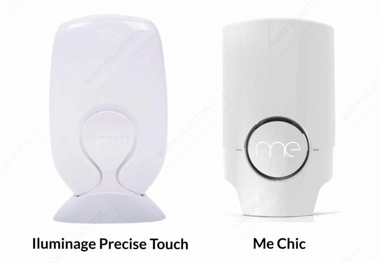 Top options for the best at-home laser hair removal for blonde hair, red and grey too are the Iluminage Precise Touch & Me Chic IPL + RF hair removal devices
