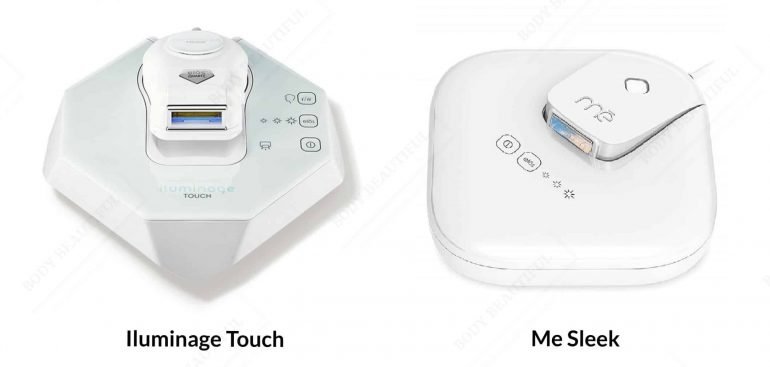 Top options for the best at-home laser hair removal for blonde hair, red and grey too are the Iluminage Touch & Me Sleek IPL + RF hair removal devices for larger body areas as well as small